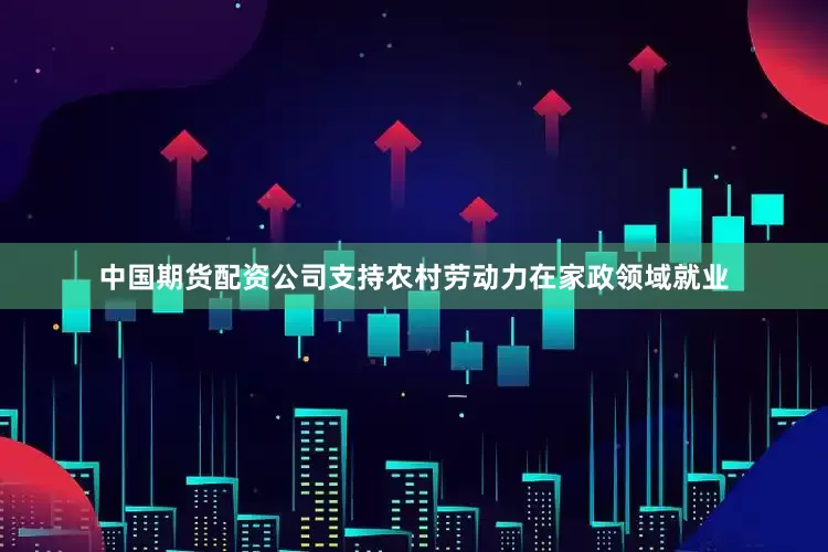中国期货配资公司支持农村劳动力在家政领域就业
