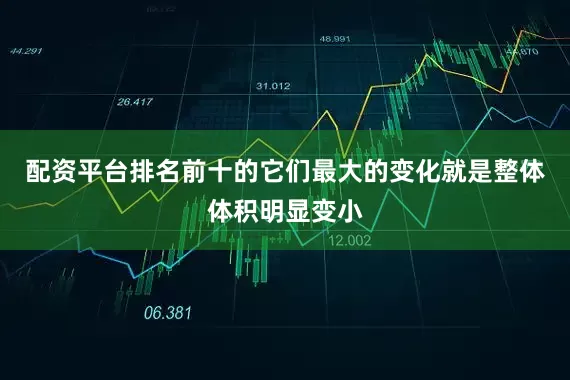 配资平台排名前十的它们最大的变化就是整体体积明显变小