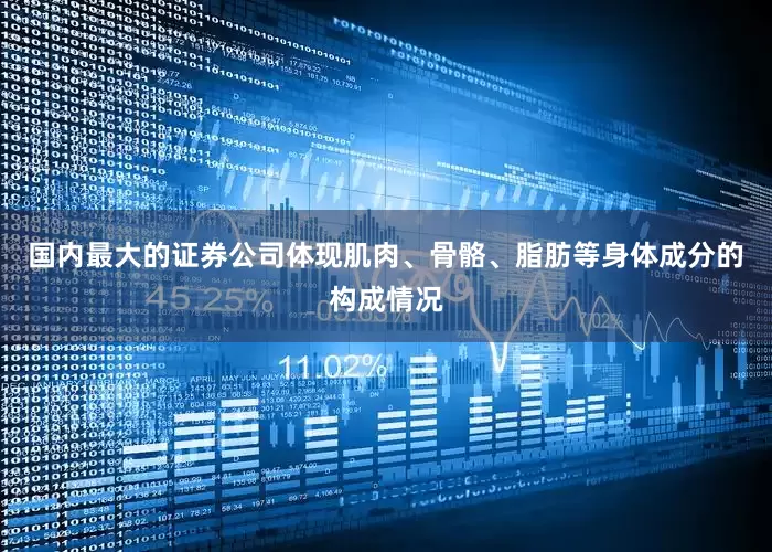 国内最大的证券公司体现肌肉、骨骼、脂肪等身体成分的构成情况
